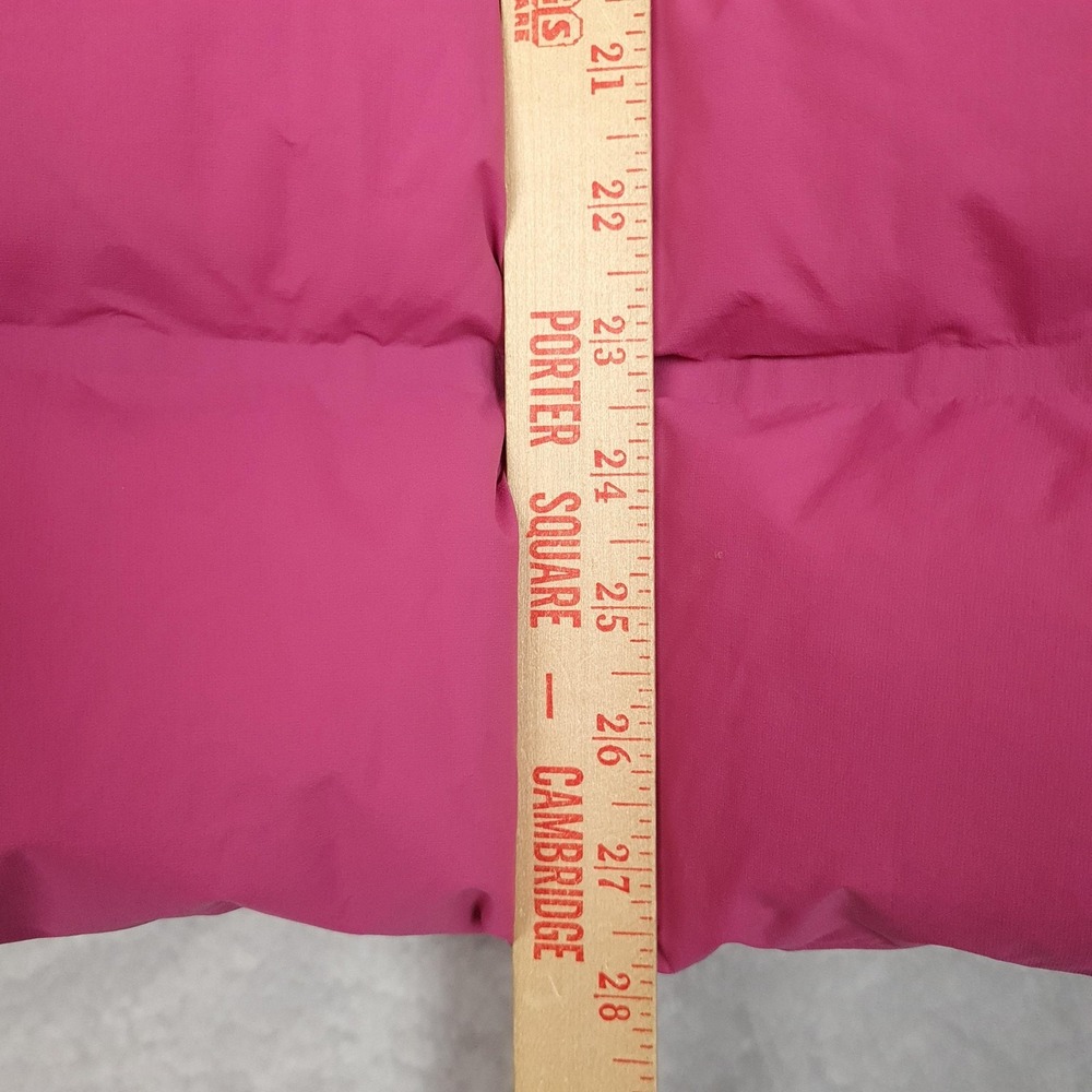 Lululemon Down Puffer Jacket Womens 8 Pink Hooded Sleet Street Coat Full Zip - Picture 14 of 16